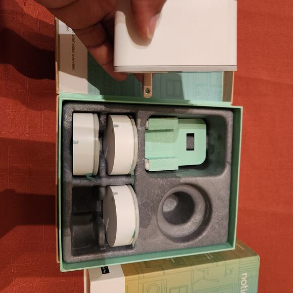 Notion All in One Smart Home Monitoring System Bridge and 4 Sensors NIB - Picture 5 of 8